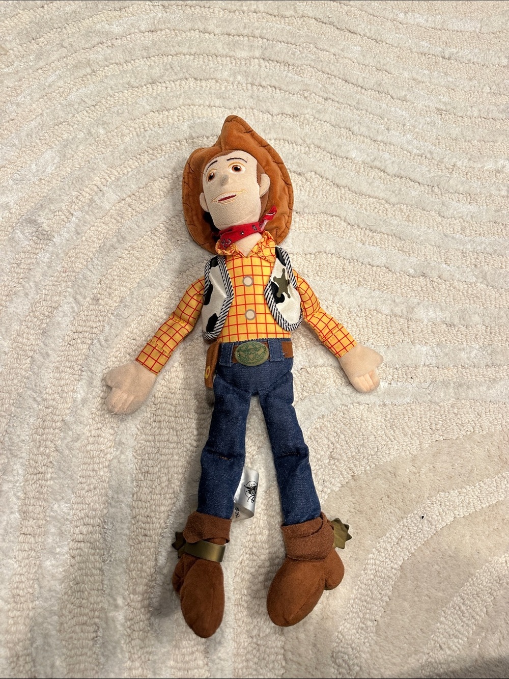 Toy Story Woody Plush Doll - Brown Hat & Blue Jeans